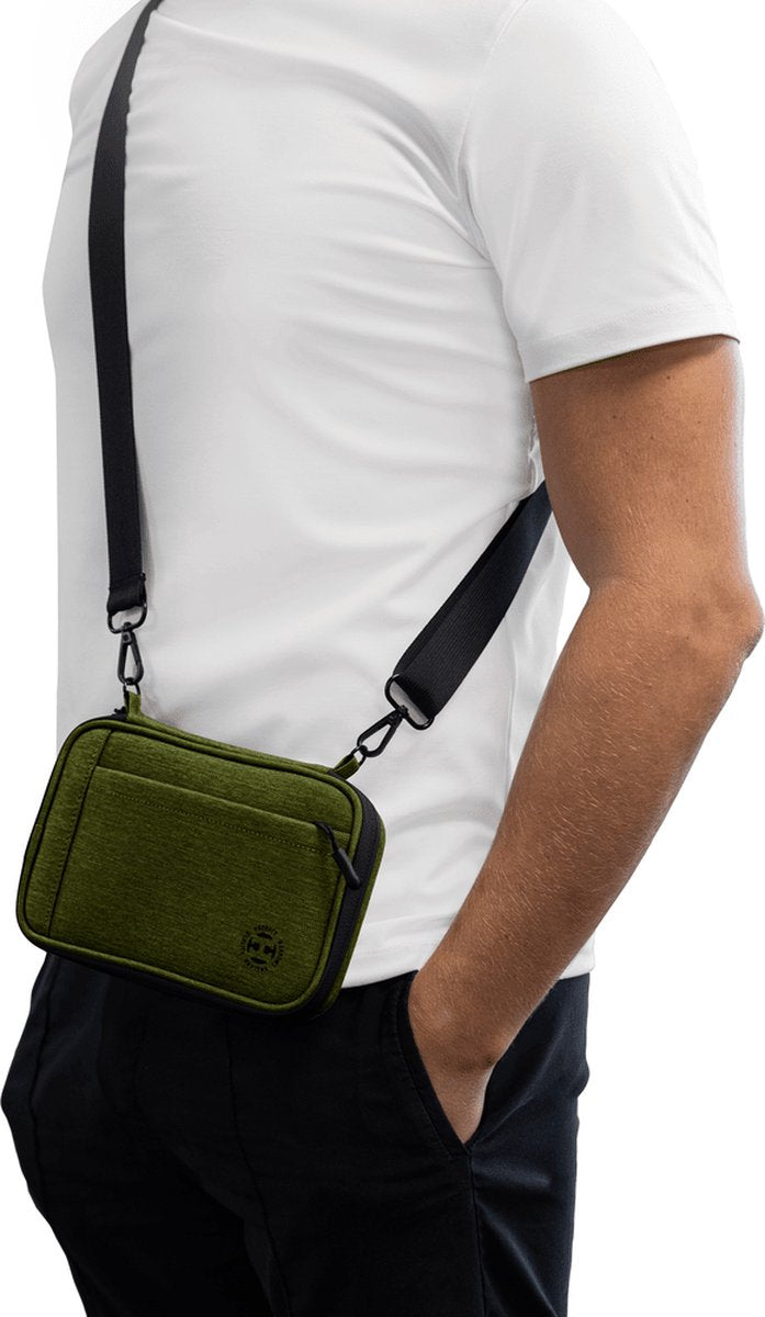 Harrows smart case 6 - vert noir