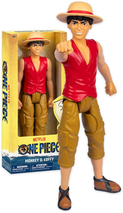 Moose Toys One Piece - grande figurine articulée Luffy - figurine mobile de 30 cm de haut
