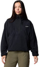 Pull outdoor femme polaire zippé Columbia sequoia grove™ 1 2 - noir