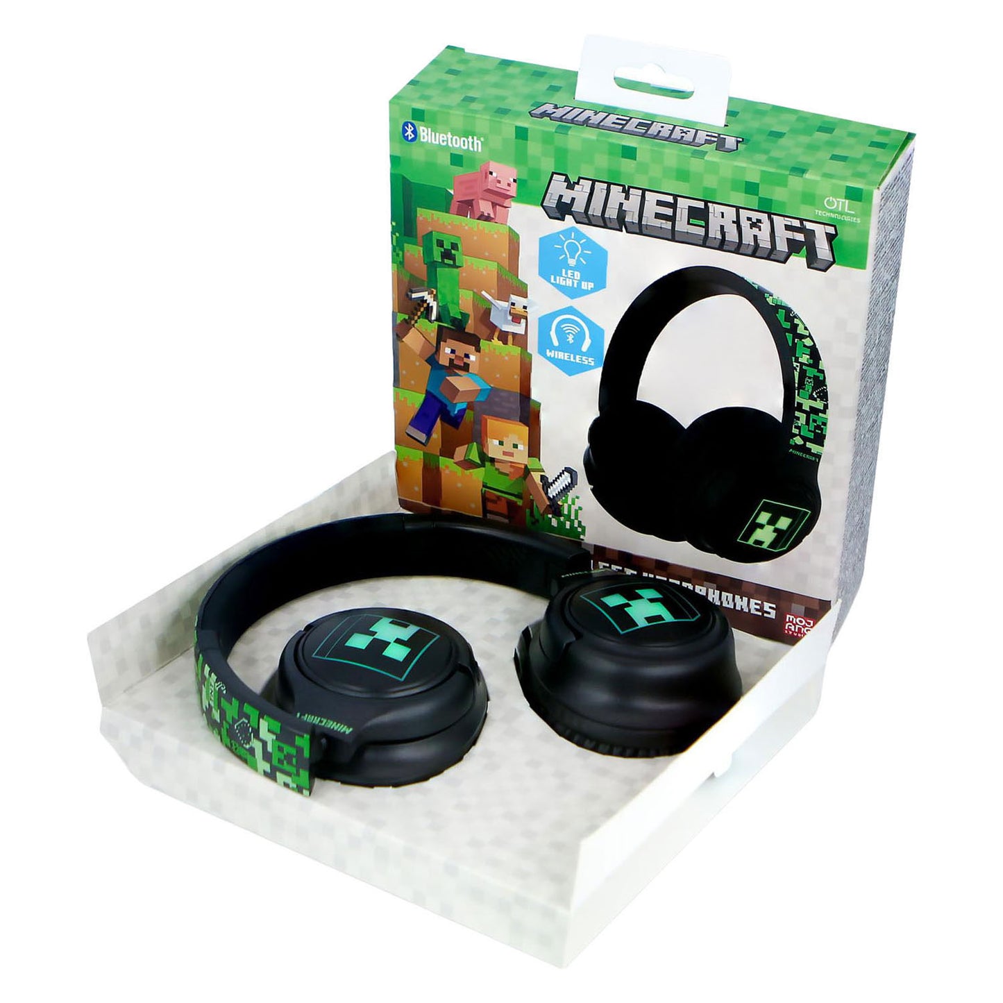 Les écouteurs Bluetooth Minecraft s'allument