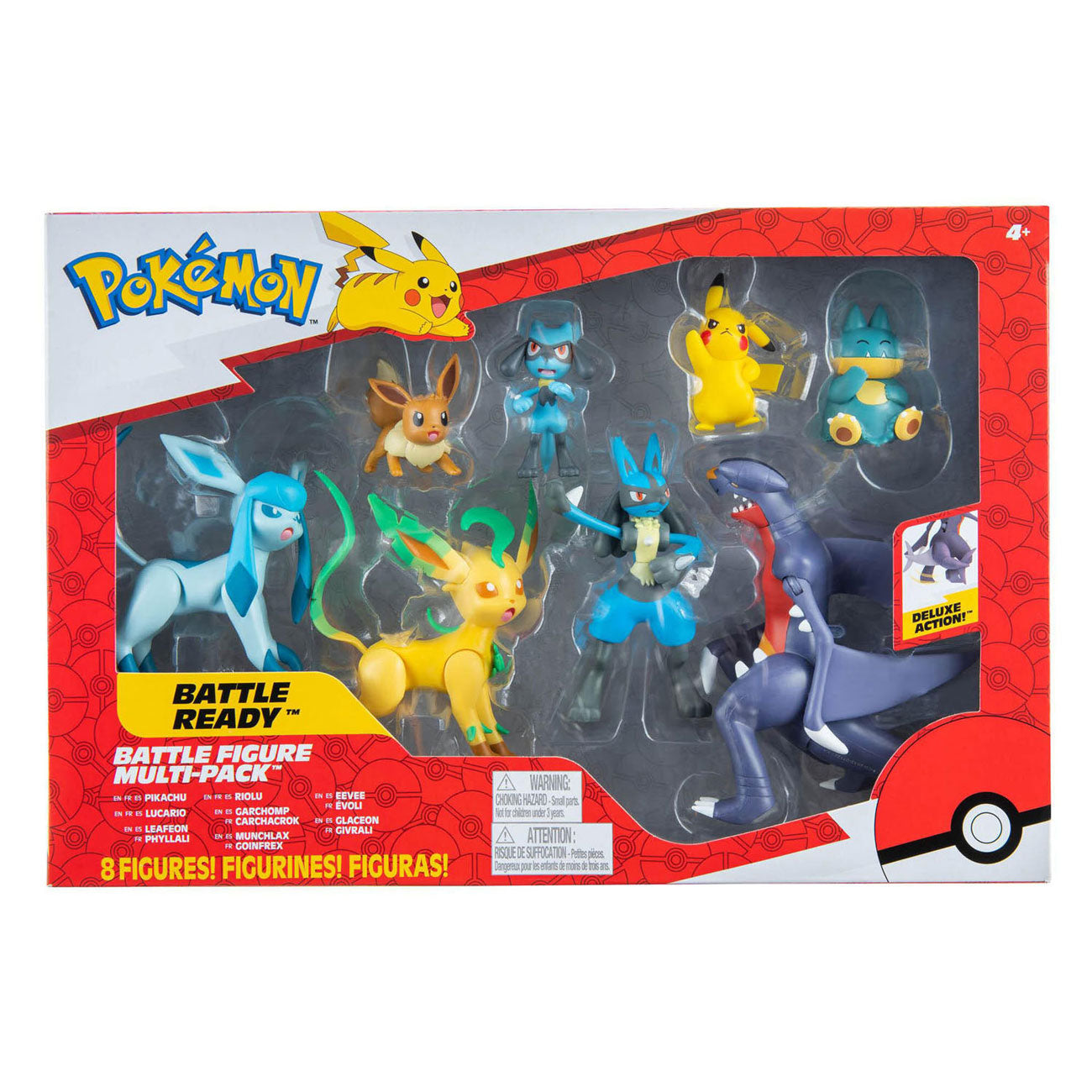 Jazwares Pokémon Battle Mini Figure 8-Pack Région de Sinnoh 5-11 cm Mini Figure