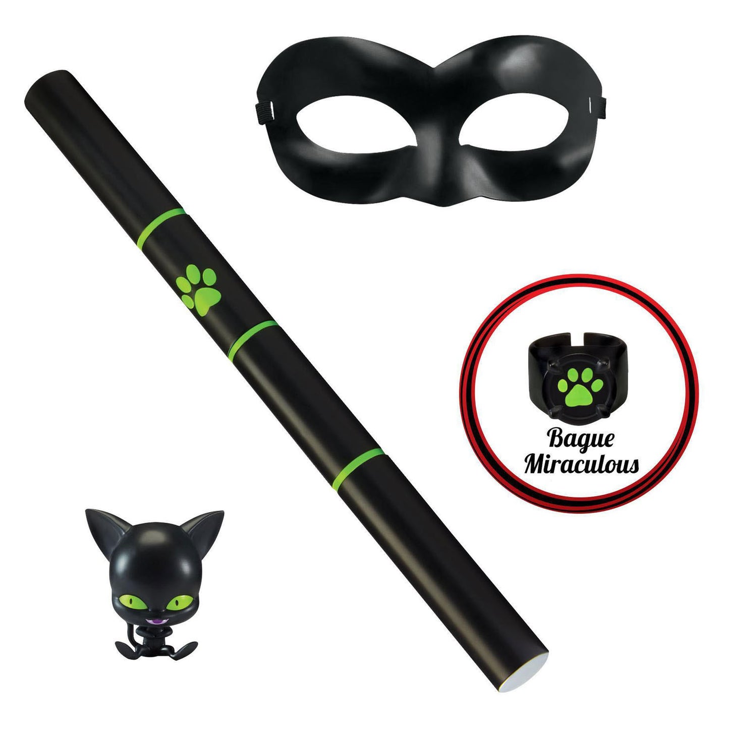 Bandai ensemble de costumes miraculeux chat noir