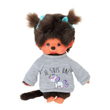 Bandai monchhichi - peluche licorne - afbeelding 1