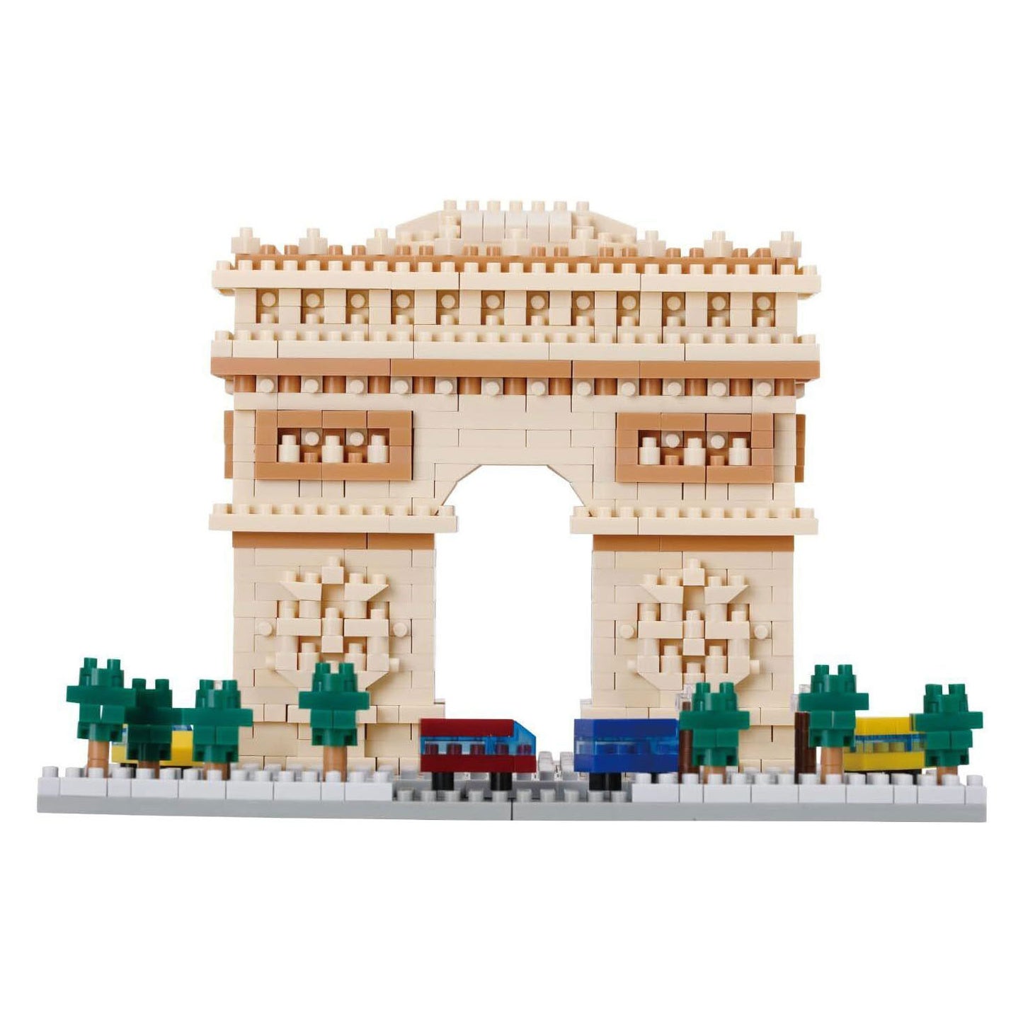 Jeu de construction Nanoblock arc de triomphe deluxe - 1560 pcs.