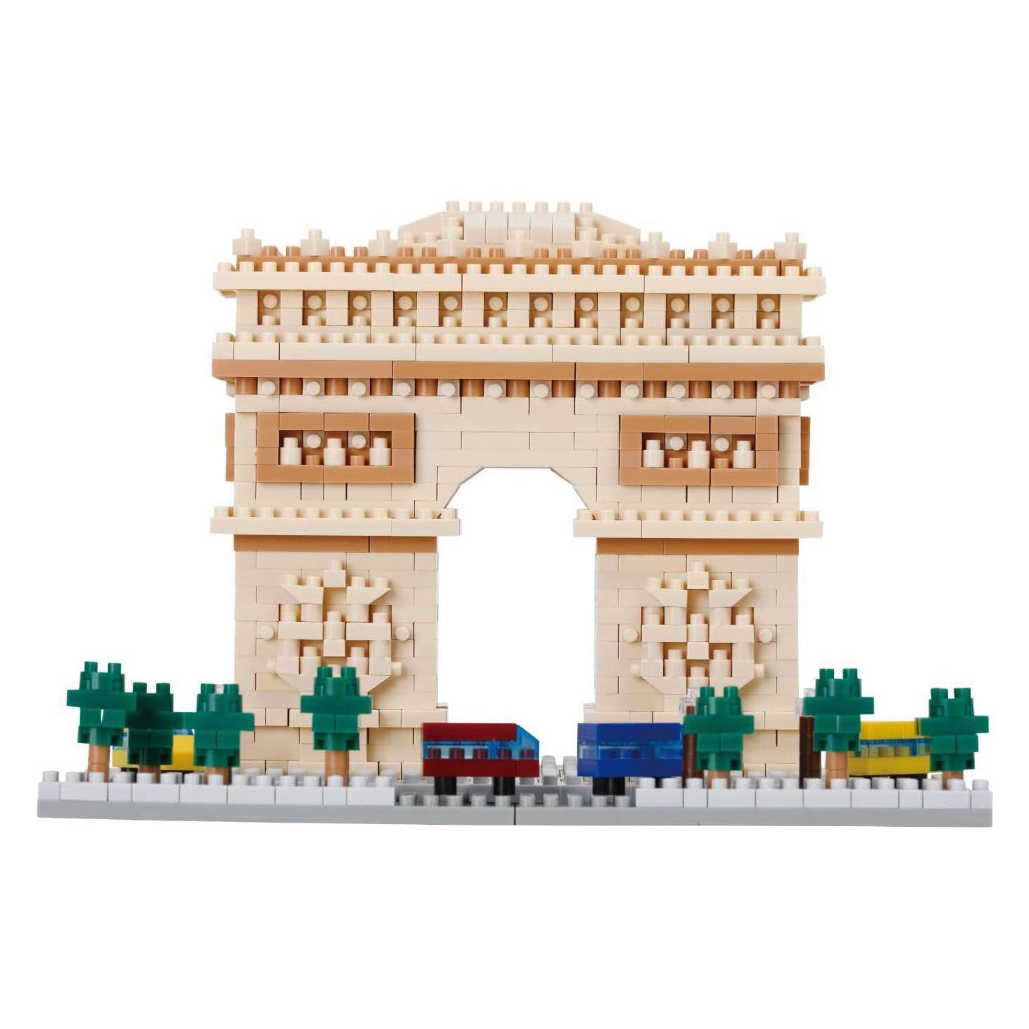 Jeu de construction Nanoblock arc de triomphe deluxe - 1560 pcs.