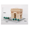 Jeu de construction Nanoblock arc de triomphe deluxe - 1560 pcs.