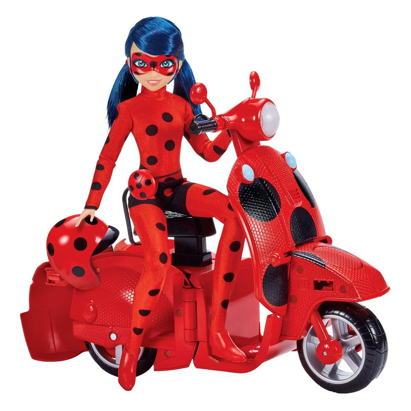Bandai scooter miraculeux avec poupée coccinelle