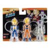 Figurines Bandai série flash dragon ball 10cm - 3pcs.