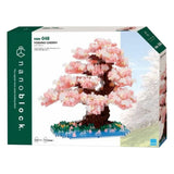 Bandai - nanoblock - fleur de cerisier de luxe - figurine en brique - ensemble de construction de cerisier en pierre 990 - kit de construction de figurines en pixels - mini arbre de construction en brique - nbc048 - afbeelding 2