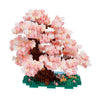 Bandai - nanoblock - fleur de cerisier de luxe - figurine en brique - ensemble de construction de cerisier en pierre 990 - kit de construction de figurines en pixels - mini arbre de construction en brique - nbc048