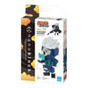Bandai - nanoblock - kakashi hatake - naruto shippuden - mini figurine en brique - jeu de construction - kit de construction de figurine manga pixel - nbcc137