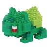 Bandai - nanoblock - bulbasaur - pokémon - mini figurine en brique - jeu de construction - bulbasaur kit de construction de figurine bulbasaur en pixel - nbpm003