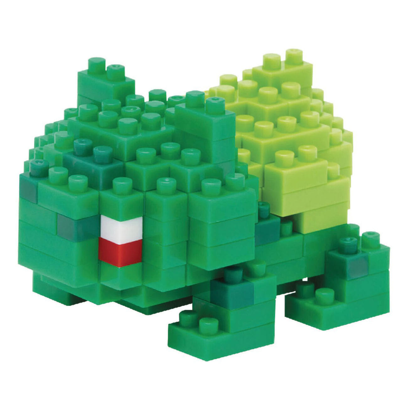 Bandai - nanoblock - bulbasaur - pokémon - mini figurine en brique - jeu de construction - bulbasaur kit de construction de figurine bulbasaur en pixel - nbpm003