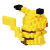 Bandai - nanoblock - pikachu deluxe - figurine pokémon - mini figurine pikachu en brique - jeu de construction - activité 12+ pixel figurine pokémon pikachu - nbpm36