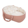 Poupée bébé Elegance babyto rose avec panier de transport et oreiller - 33 cm