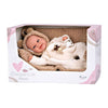 Poupée bébé Elegance babyto costume ours beige avec couverture - 35 cm