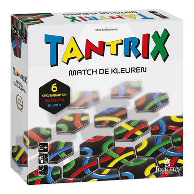 Jeu Tantrix - jeu de société éducatif pour 1 à 6 joueurs, multicolore.