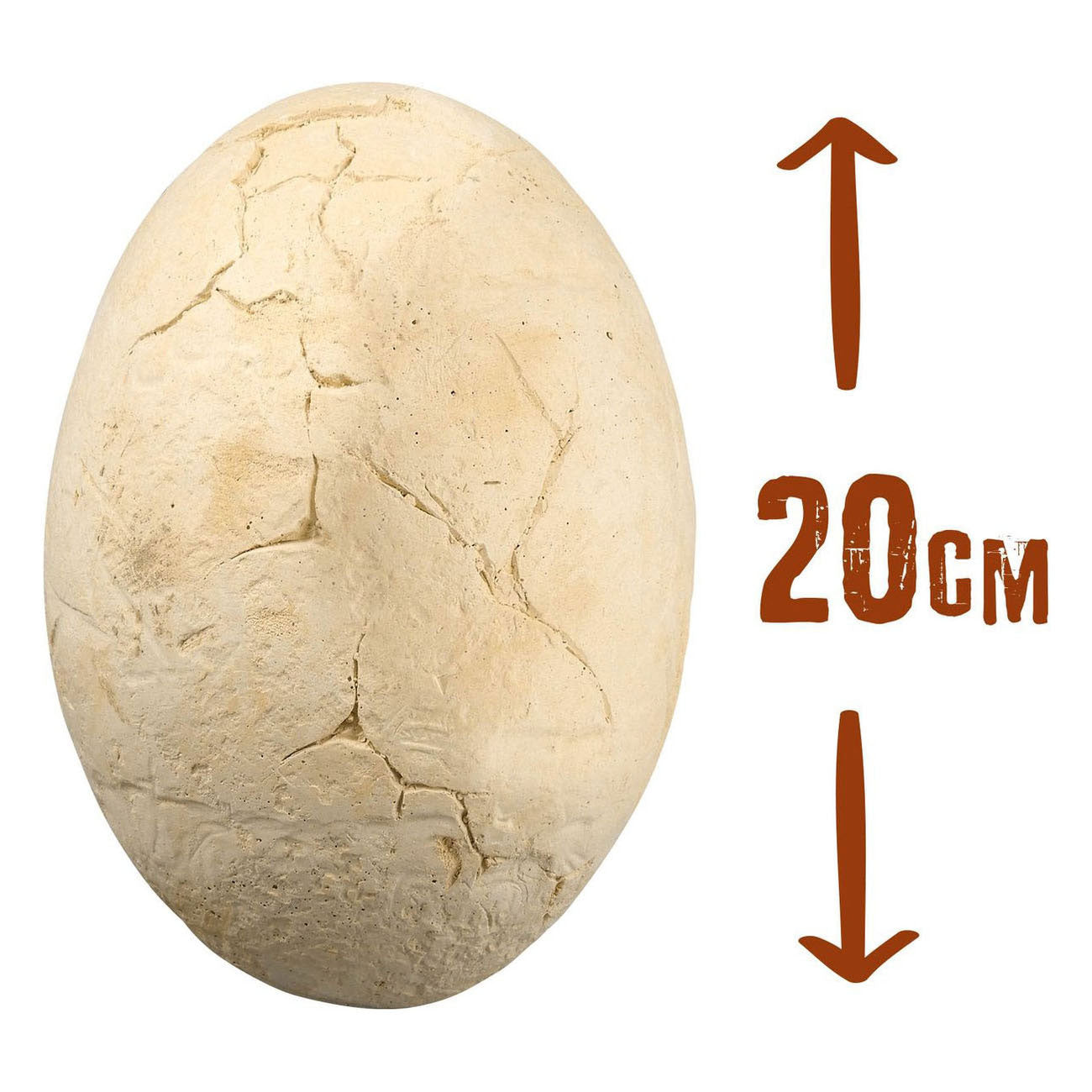 Buki france buki - dino mega egg - déterrer des dinosaures