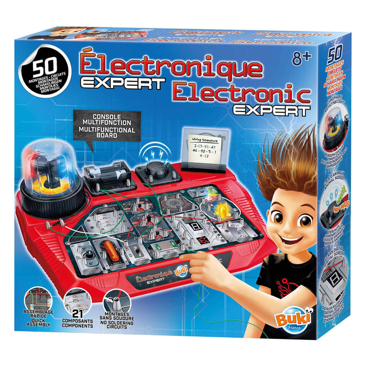 Buki france buki - expert en set électronique - expérimentation - électronique - technologie - électricité - jouets éducatifs