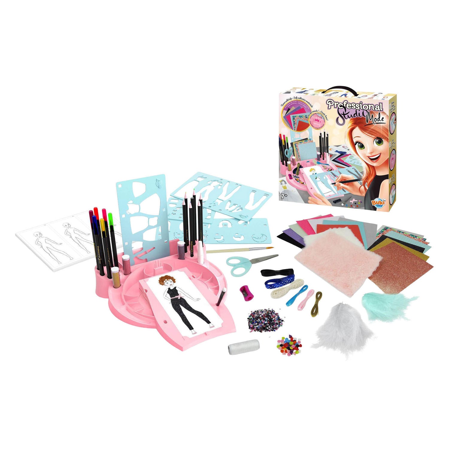 Buki france buki - studio de mode professionnel - guide mode - dessin et coloriage - design