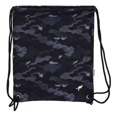 Sac de sport Kangourou gris camouflage
