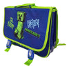 Cartable Minecraft 2 compartiments avec poche avant - 31,5x41x15cm