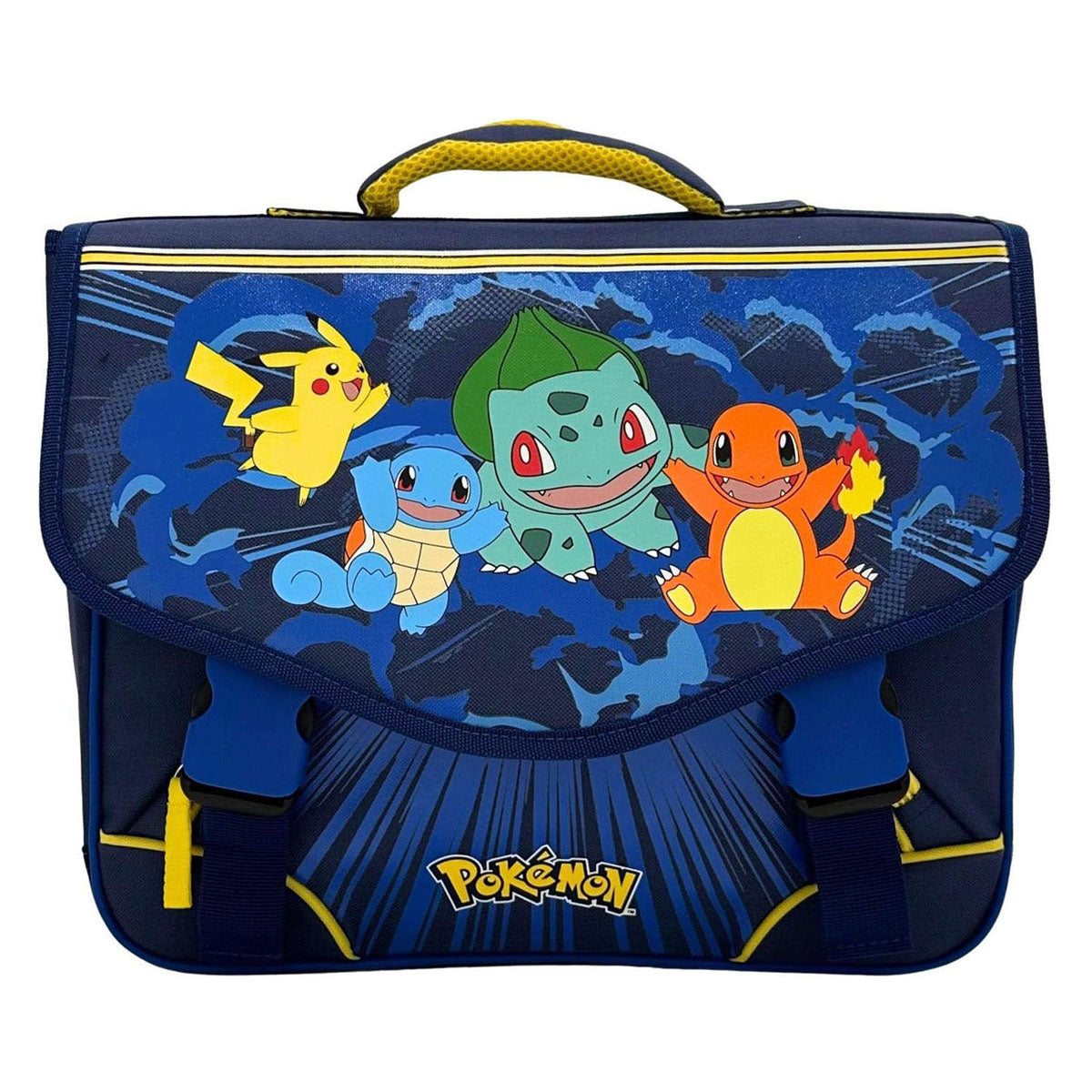 Cartable Pokémon Pokémon 2 compartiments avec poche avant