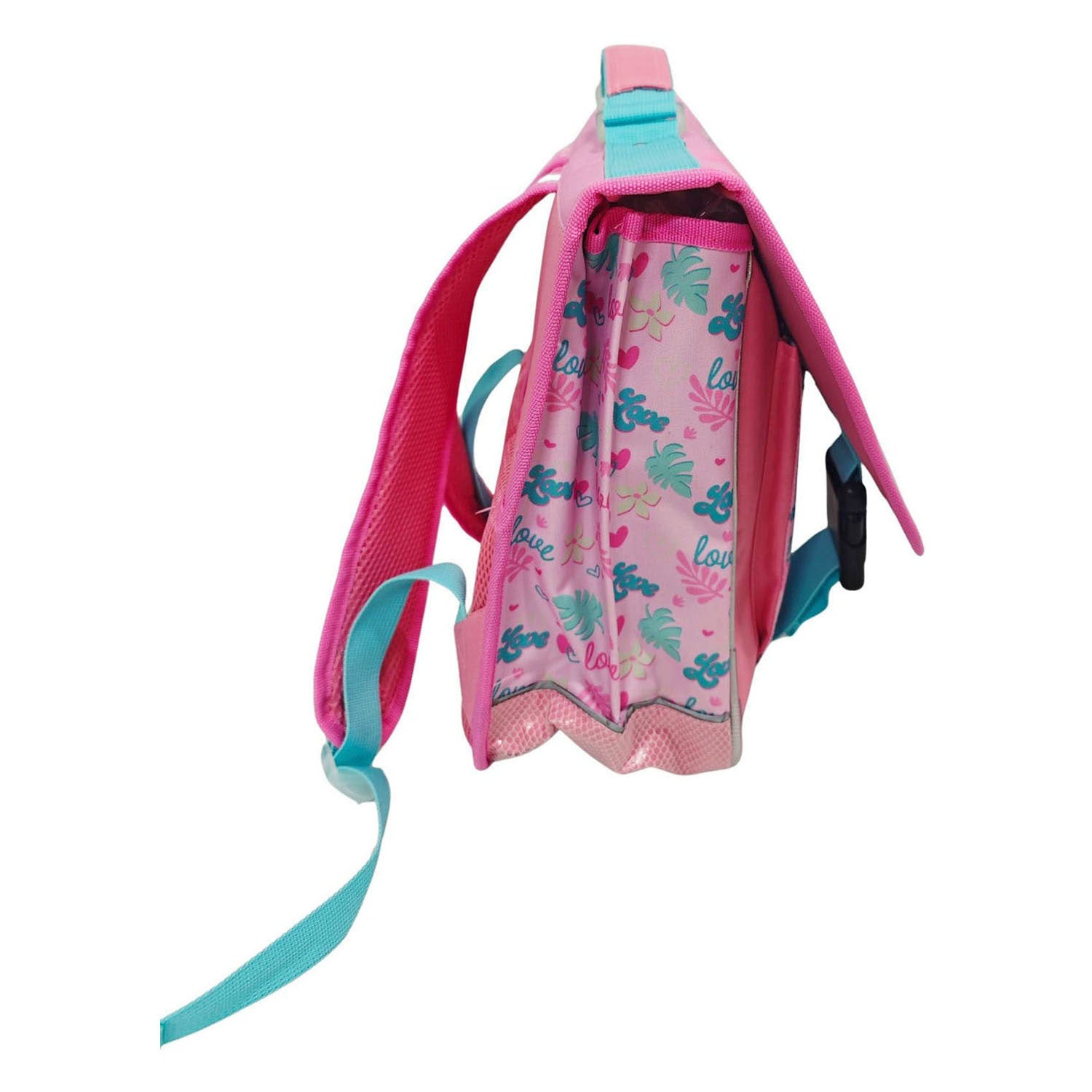 Cartable Disney Stitch Love avec 2 compartiments et poche avant