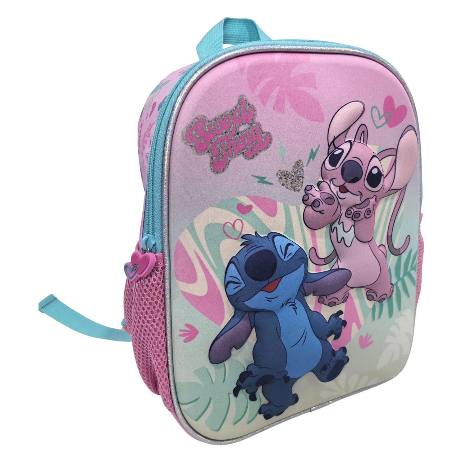 Sac à dos Disney Stitch Love 3D - 32x12x26cm