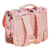 Sac d'école de lys de fleurs de pierres et d'os