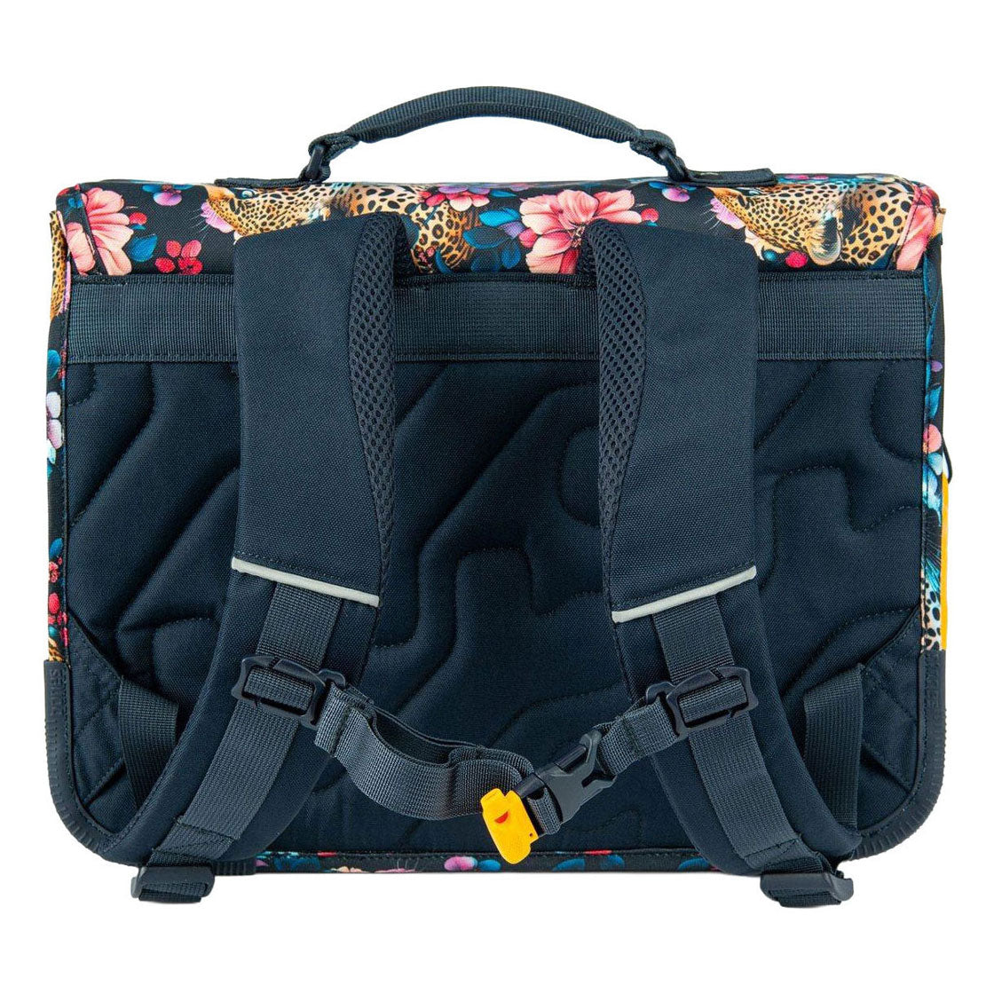Sac d'école en cèdre indigo à embuscade florale Stones and Bones