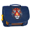 Cartable pierres et os tigre facette lotus indigo