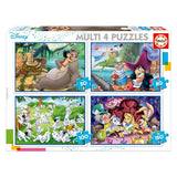 Puzzle Educa - Disney Classic Multi - 4 puzzles 50-80-100-150 pièces - afbeelding 1