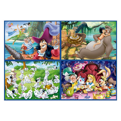 Puzzle Educa - Disney Classic Multi - 4 puzzles 50-80-100-150 pièces