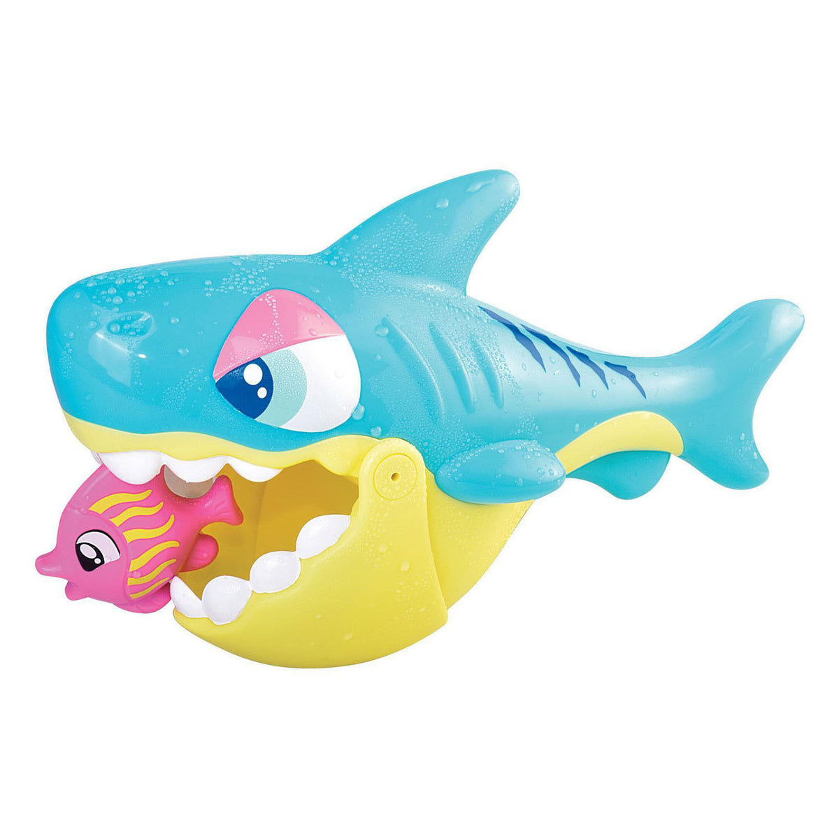 Requin de bain avec 3 poissons