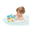 Requin de bain avec 3 poissons