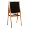 Craie et tableau blanc double face en bois Jeujura