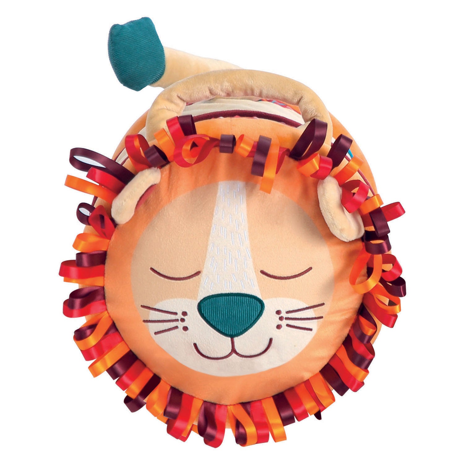 Ludi - rouleau bébé - rouleau d'activité - jouet moteur - lion