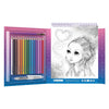 Étoiles nébuleuses - livre de dessin aquarelle - dessin - coloriage - jeu créatif