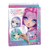 Carnet de croquis de maquilleuse Nebulous Stars