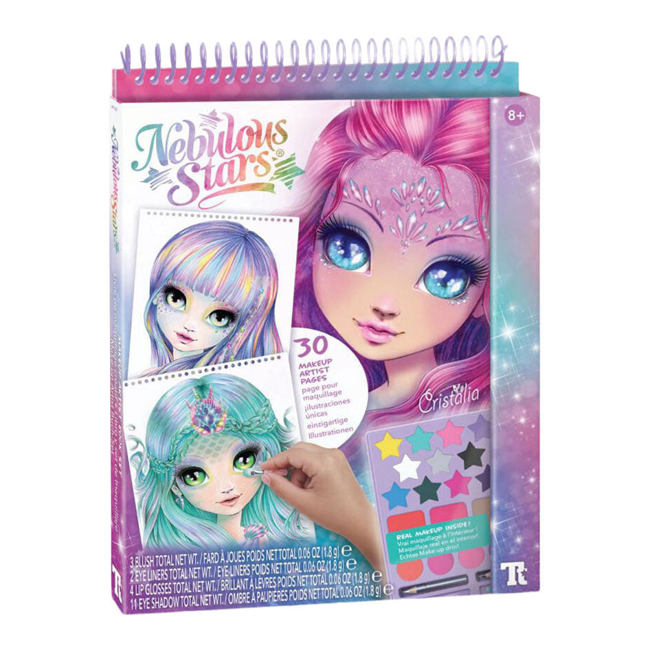 Carnet de croquis de maquilleuse Nebulous Stars