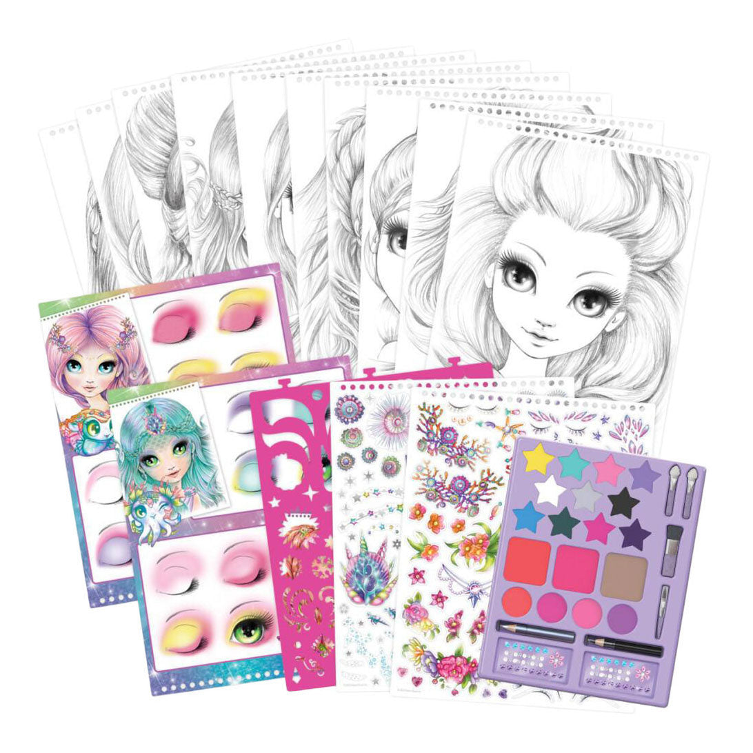 Carnet de croquis de maquilleuse Nebulous Stars