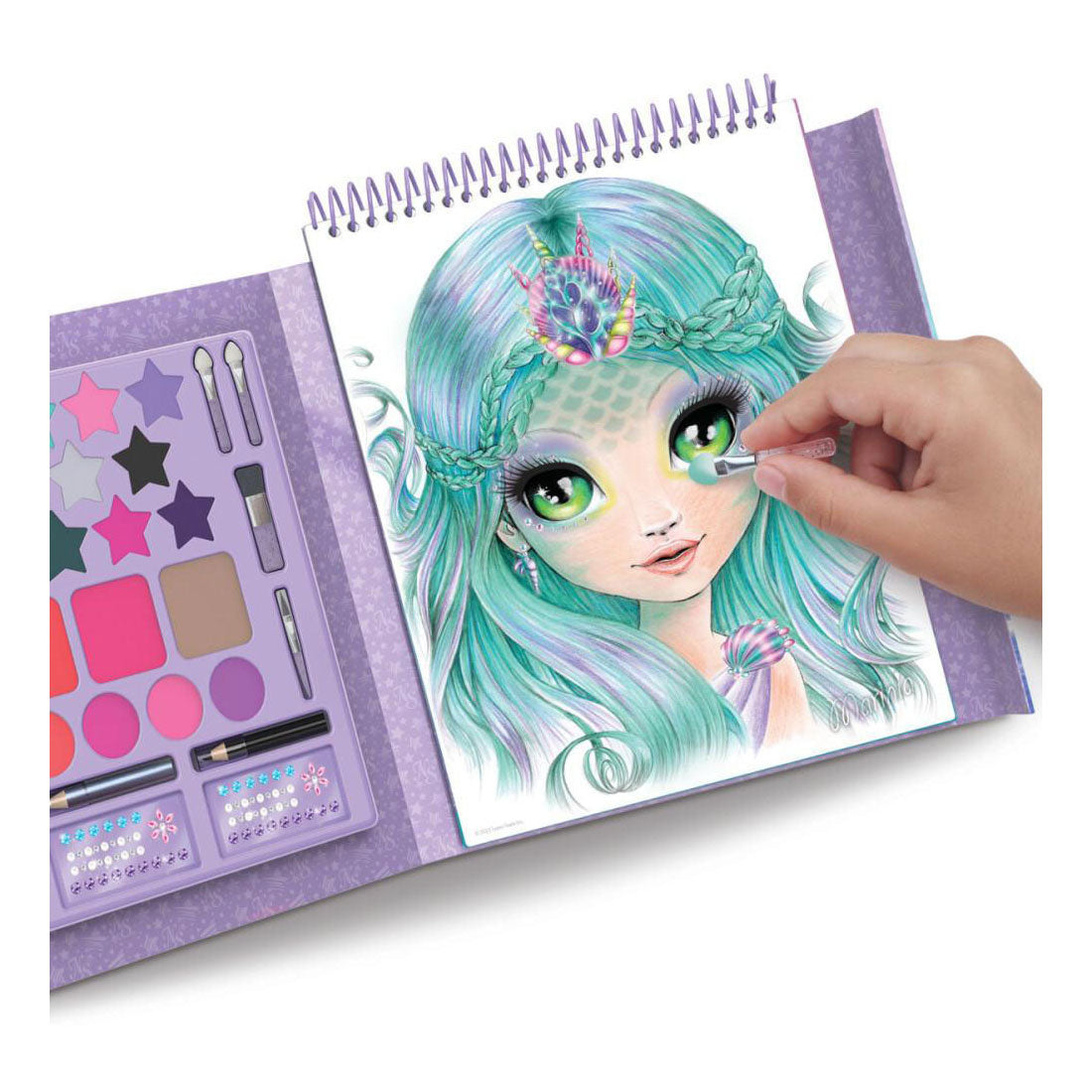 Carnet de croquis de maquilleuse Nebulous Stars