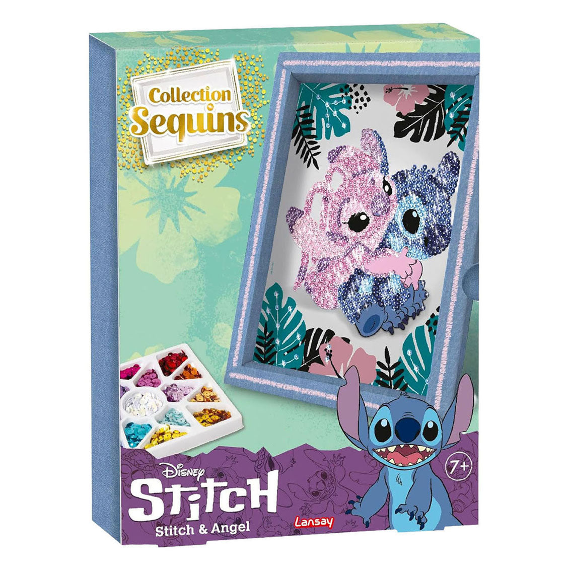 Collection paillettes - art de paillettes d'ange au point
