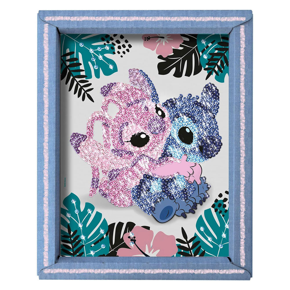 Collection paillettes - art de paillettes d'ange au point