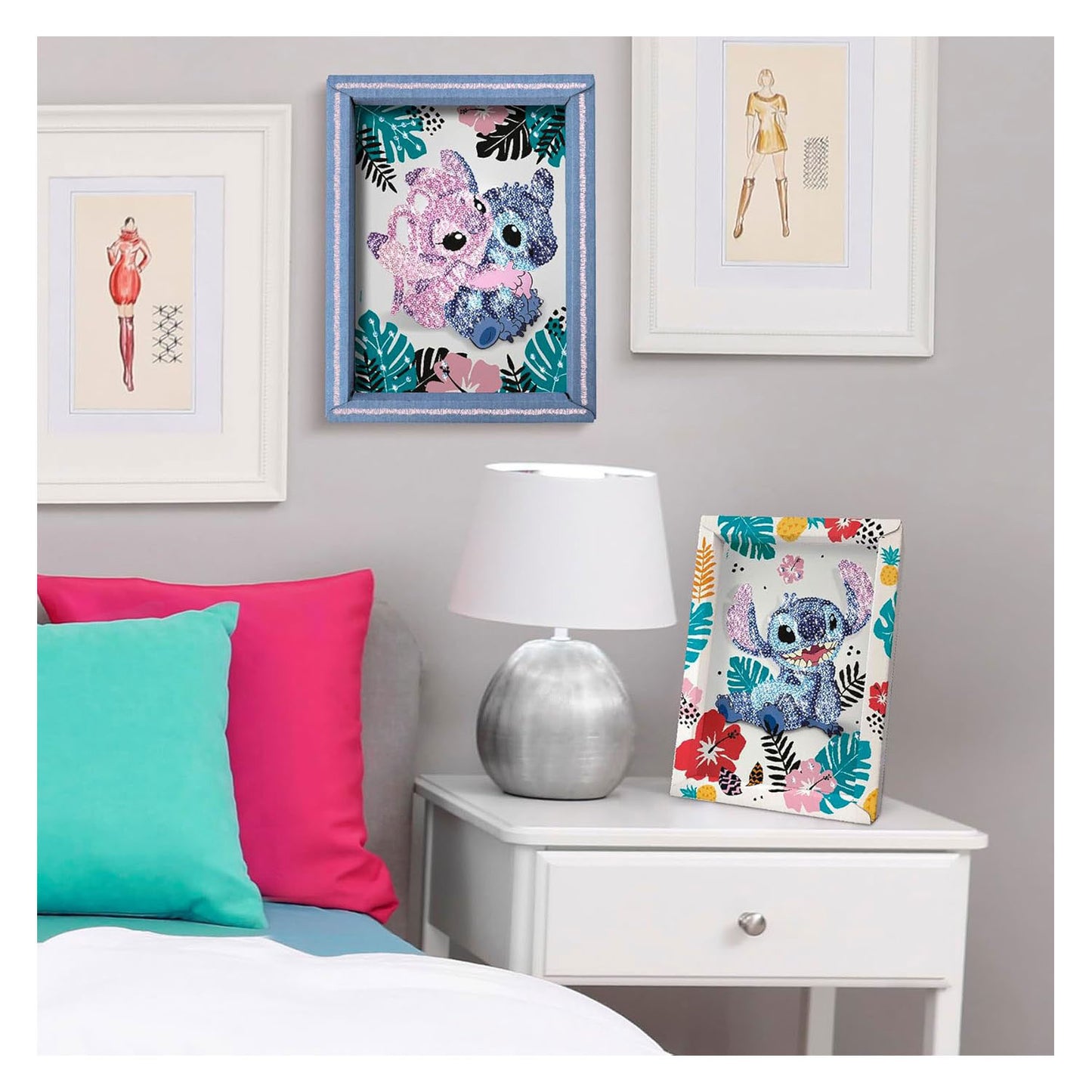 Collection paillettes - art de paillettes d'ange au point