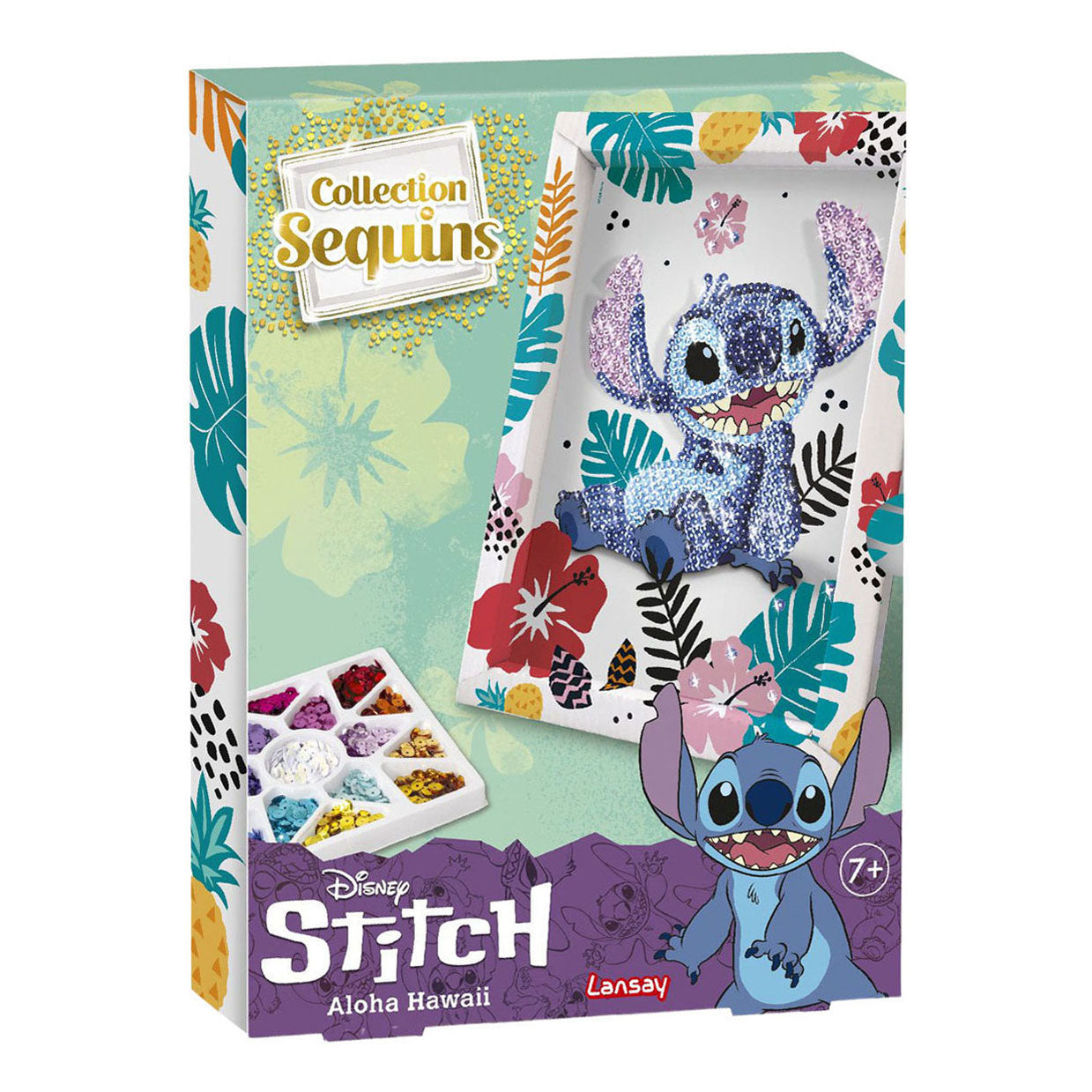 Collection paillettes - set artisanal peinture à paillettes au point