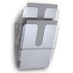 Porte-brochure durable flexiplus 2 a4 transparent