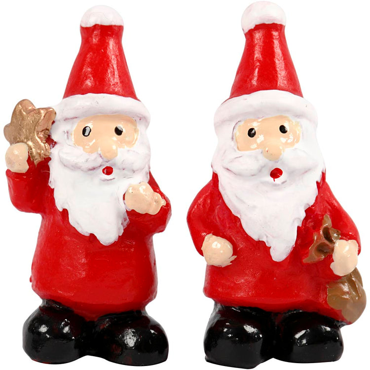 Figurines miniatures de l'entreprise Creativ, h : 35 mm, l : 17 mm, 2 pièces 1 boîte