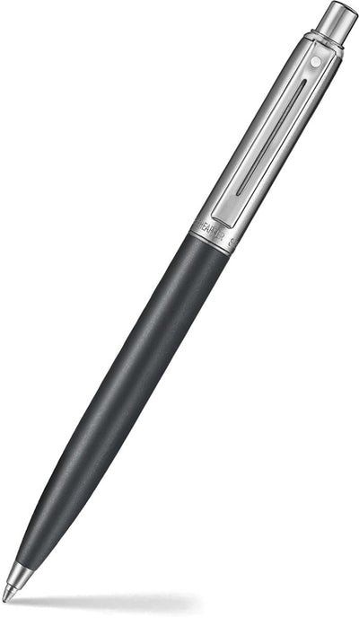 Stylo à bille Sheaffer-sentinel 331-noir mat et chrome poli avec finition chromée polie-sf-e233151